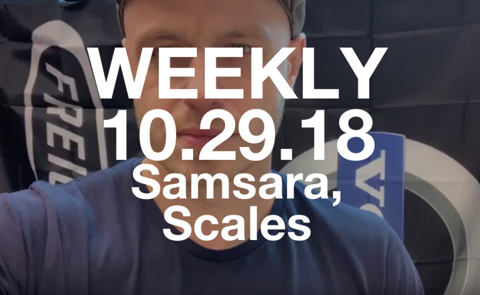 Weekly 10.29.18 Samsara Cameras, ELDs, Scales