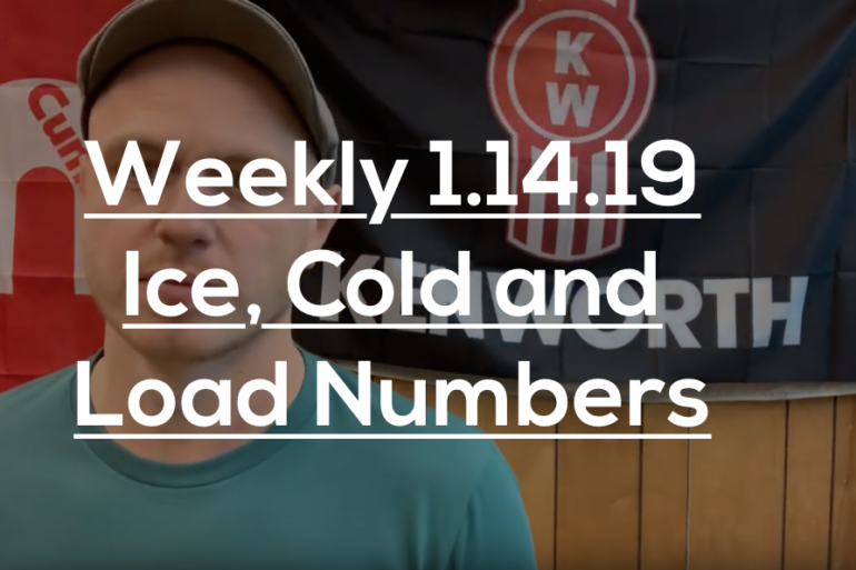 Weekly 1.14.19 Ice, Cold And Load Numbers
